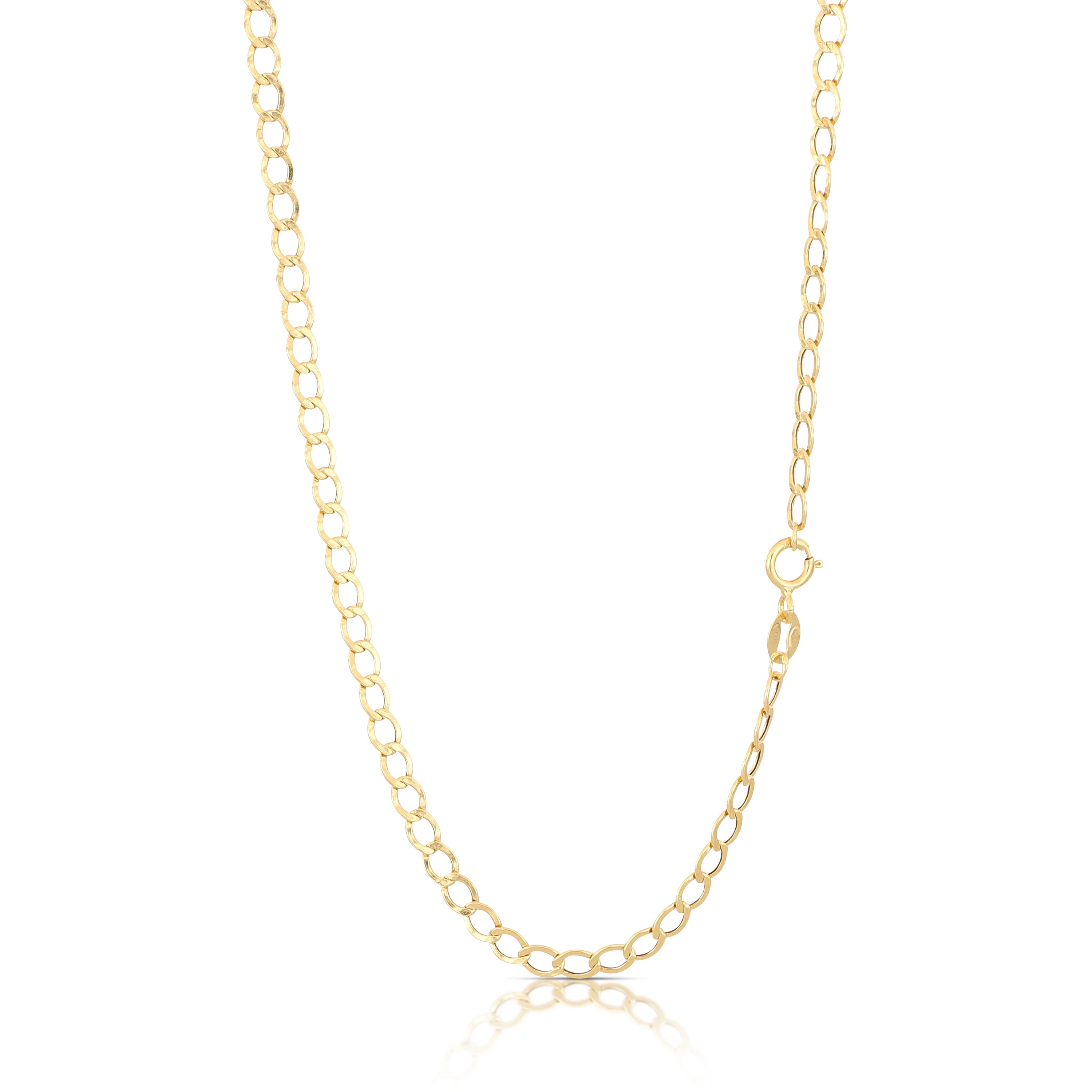 18K Italian Gold Chain Necklace – SKU 803321749389