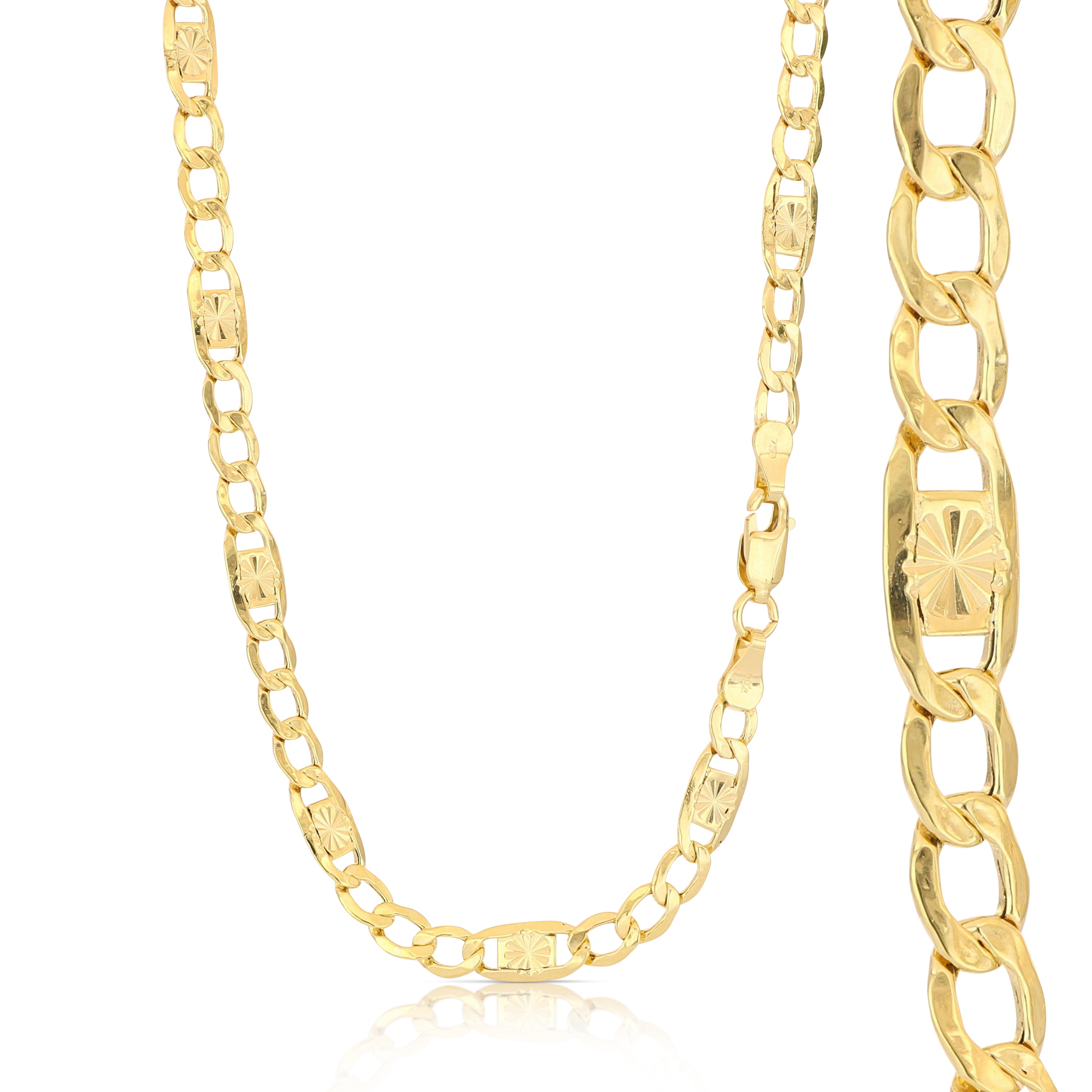 18K Italian Gold Chain Necklace – SKU 803321750248