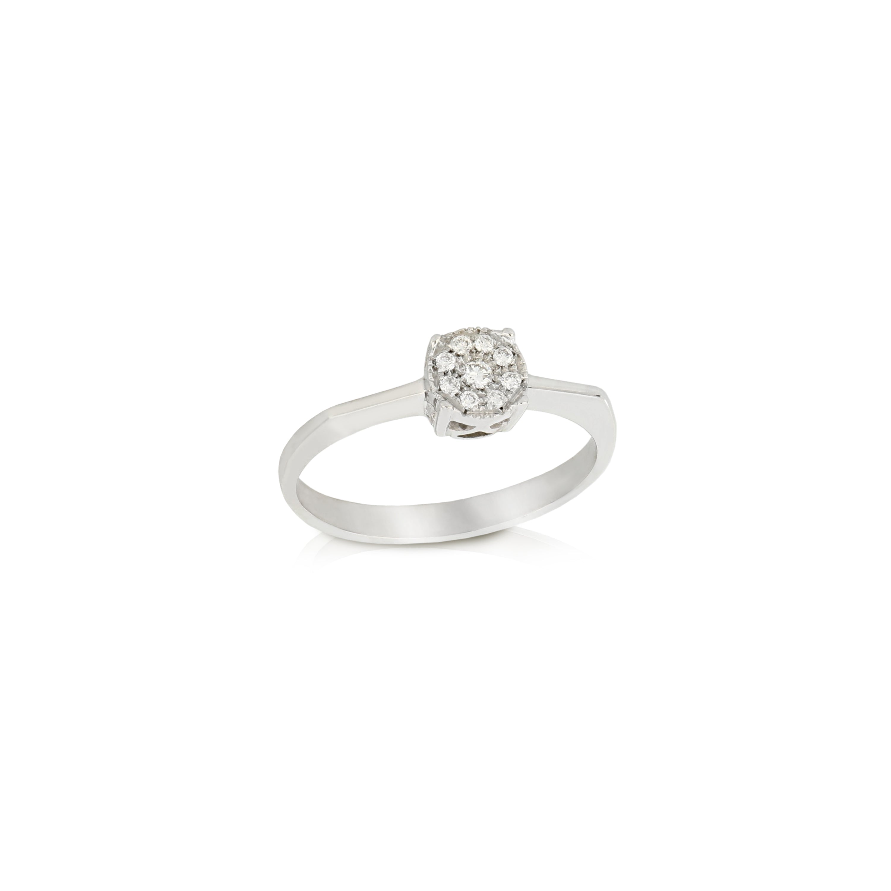 Magic ring with brilliants - GDAN00002