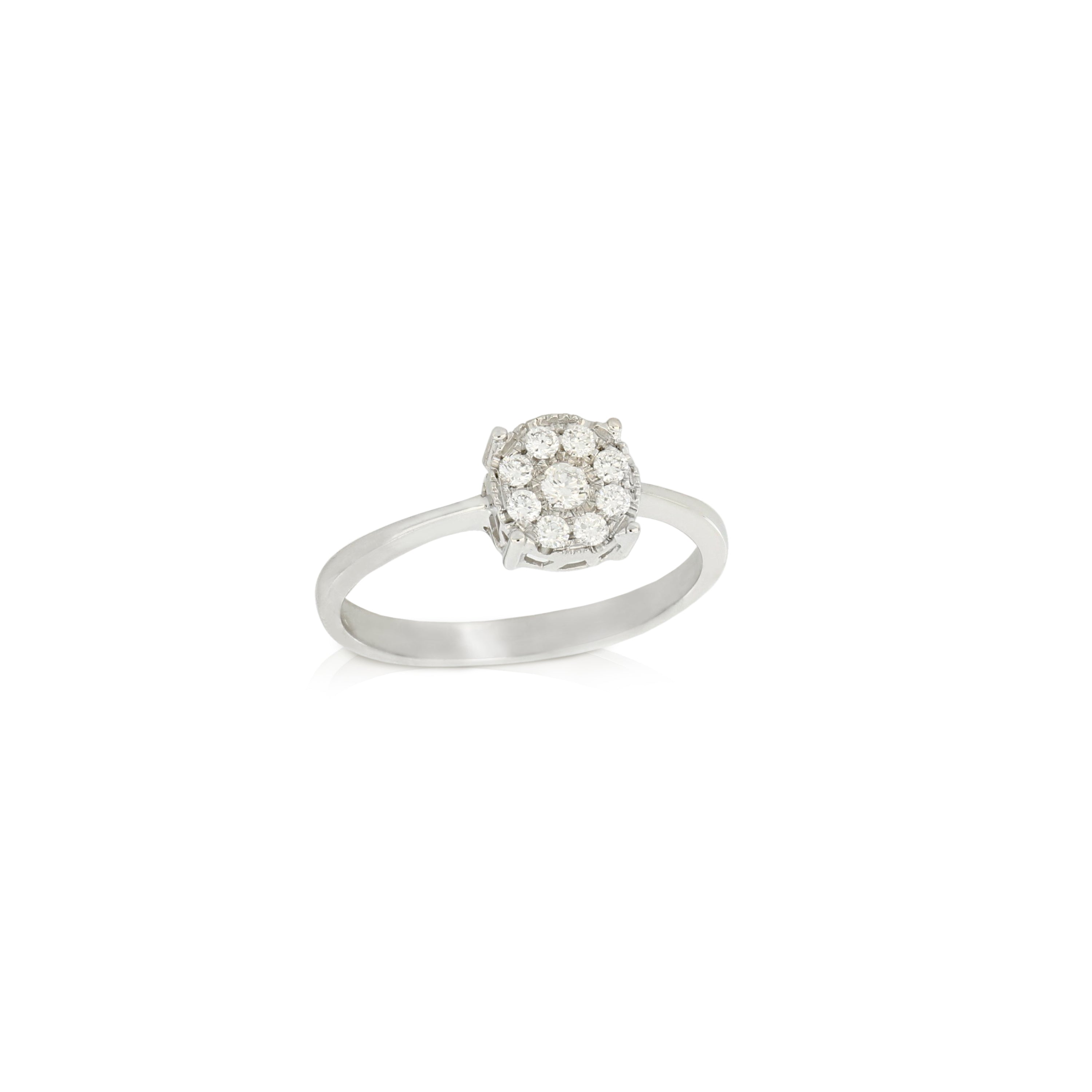 Magic ring with brilliants - GDAN00003