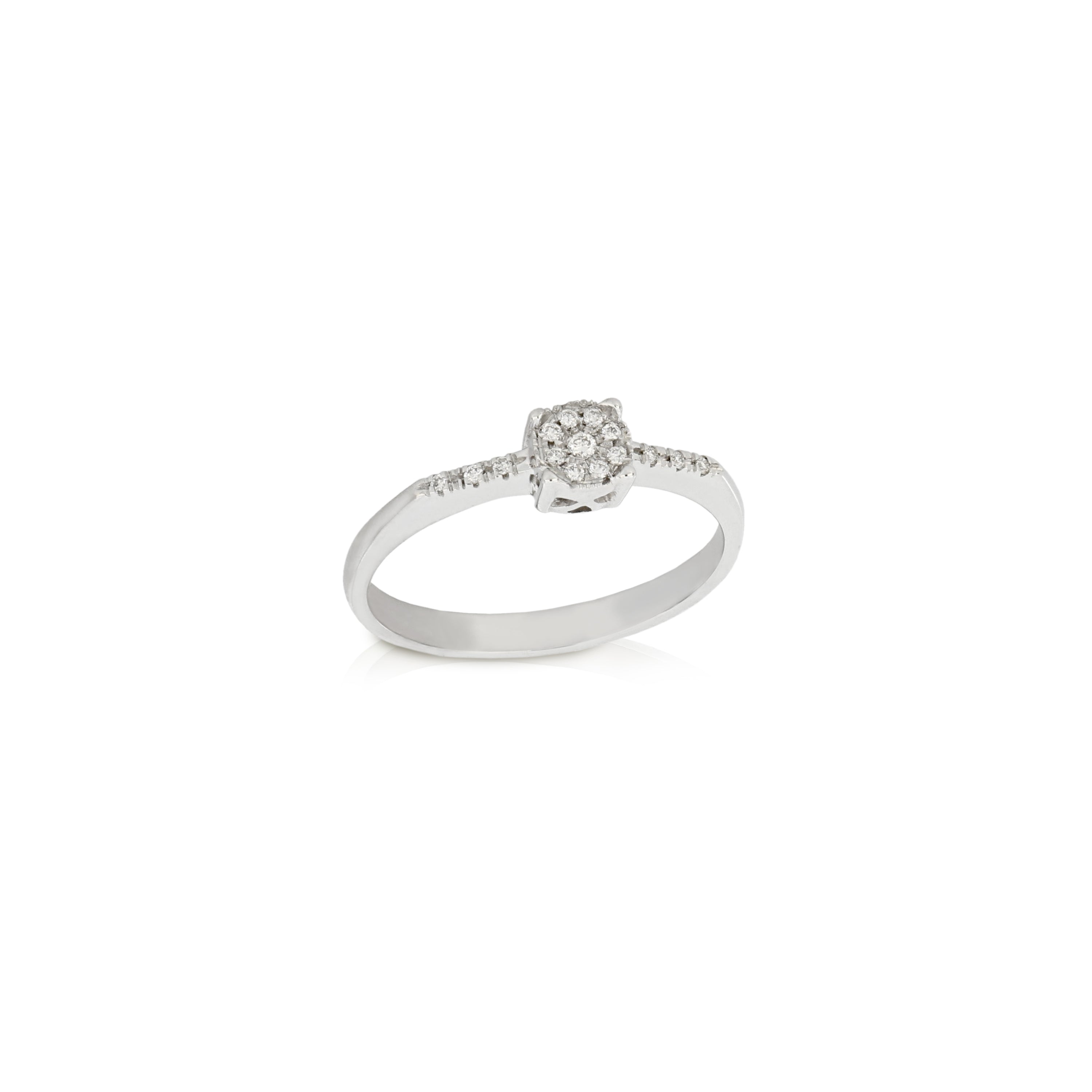 Magic ring with brilliants - GDAN00004