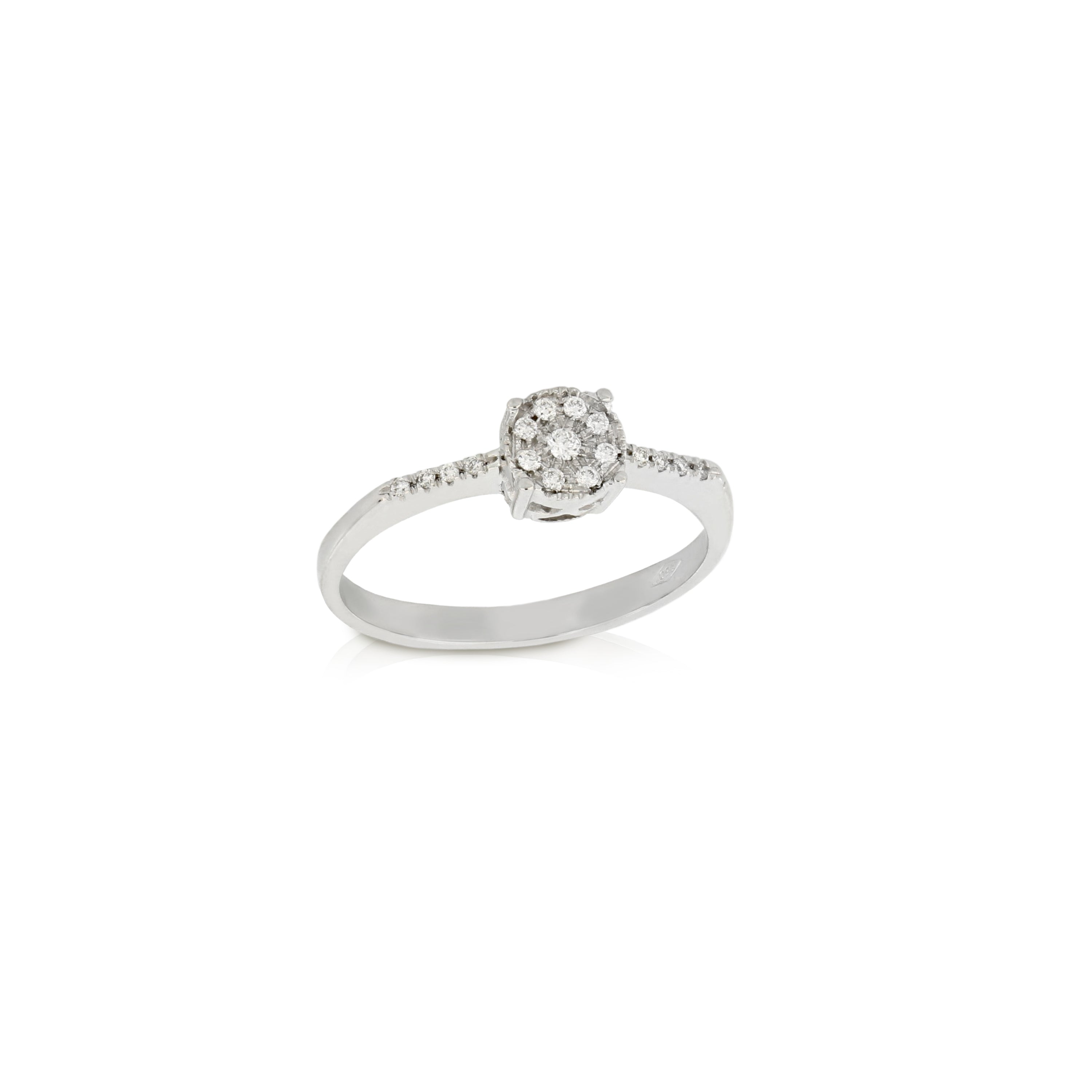 Magic ring with brilliants - GDAN00005
