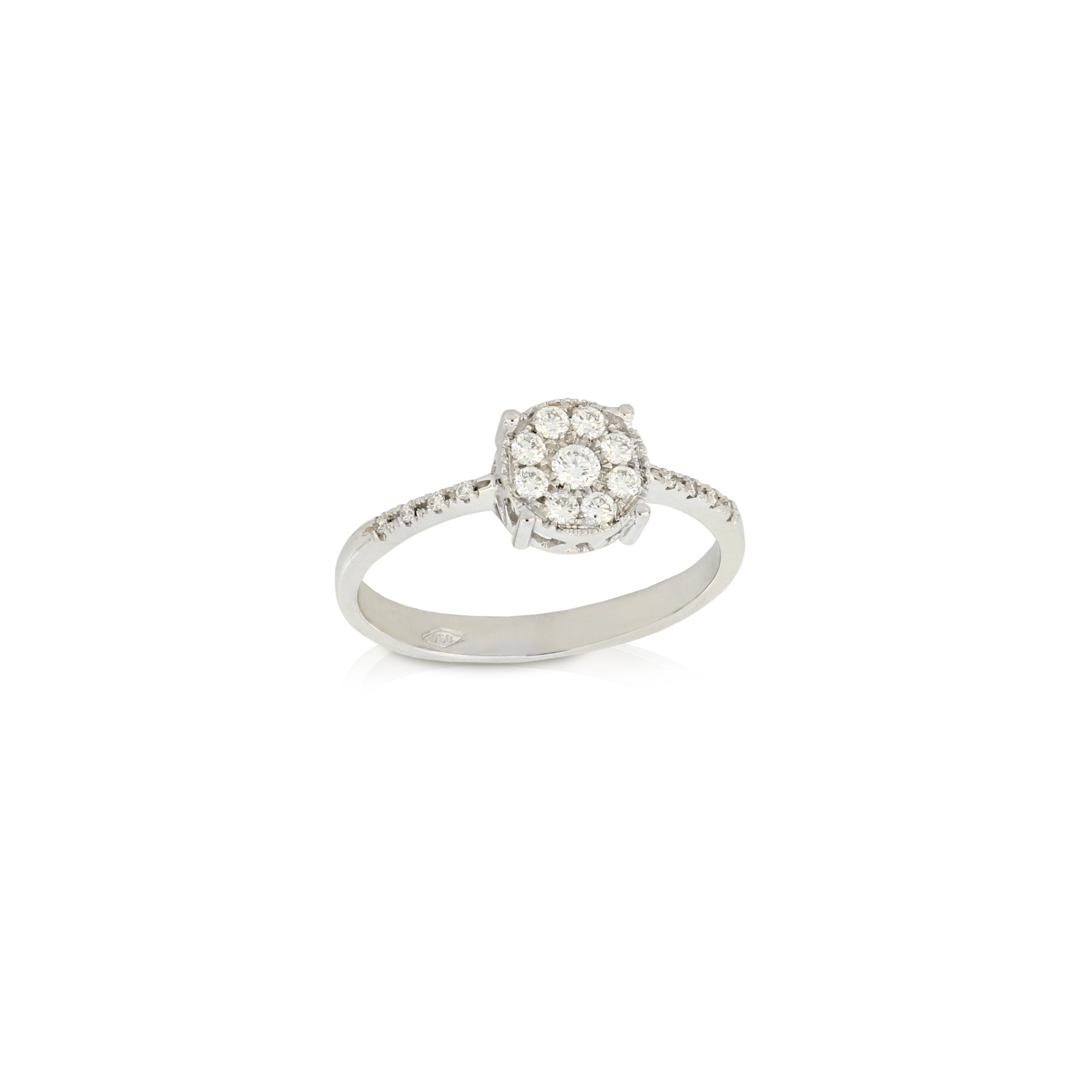 Magic ring with brilliants - GDAN00006