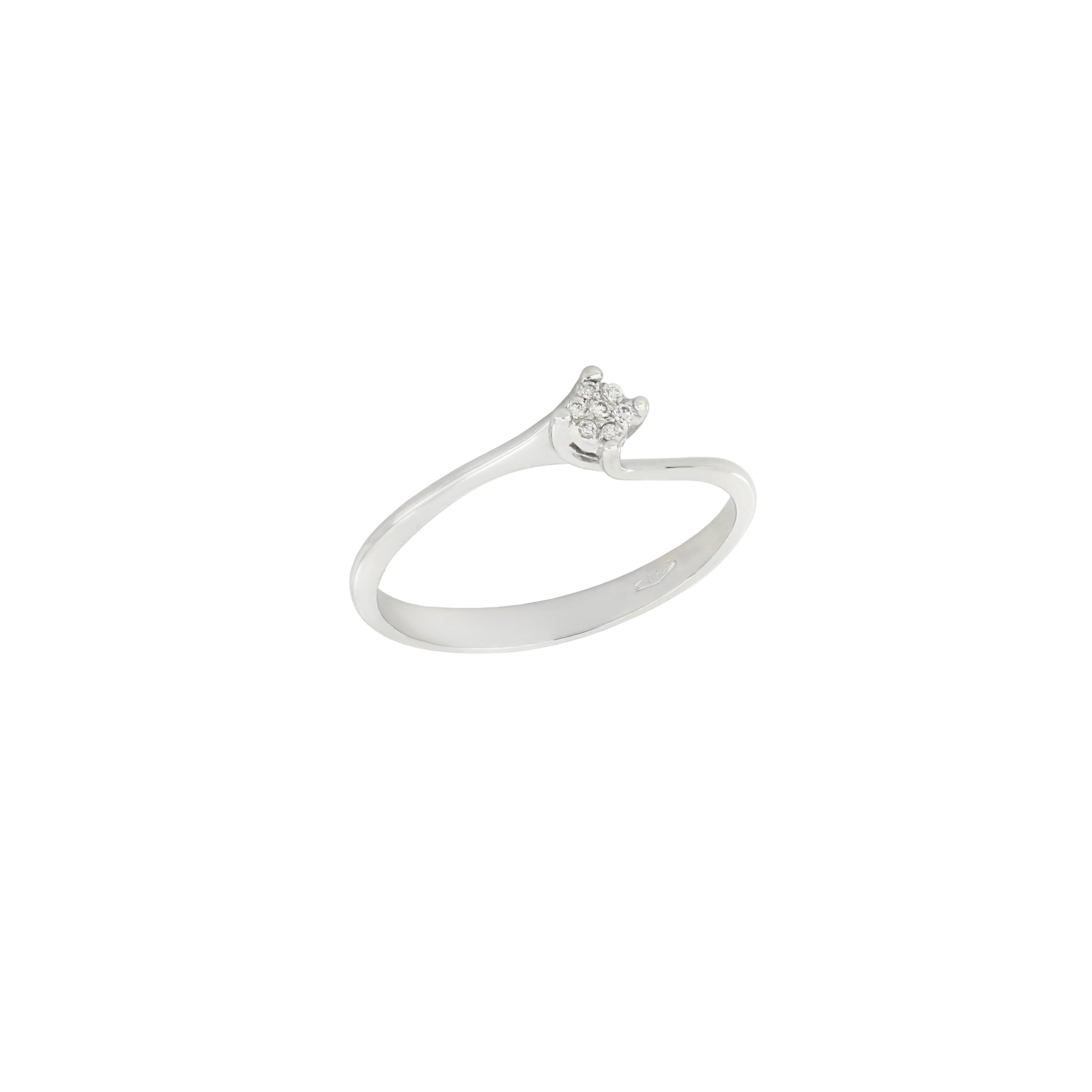 Magic ring with brilliants - GDAN00011