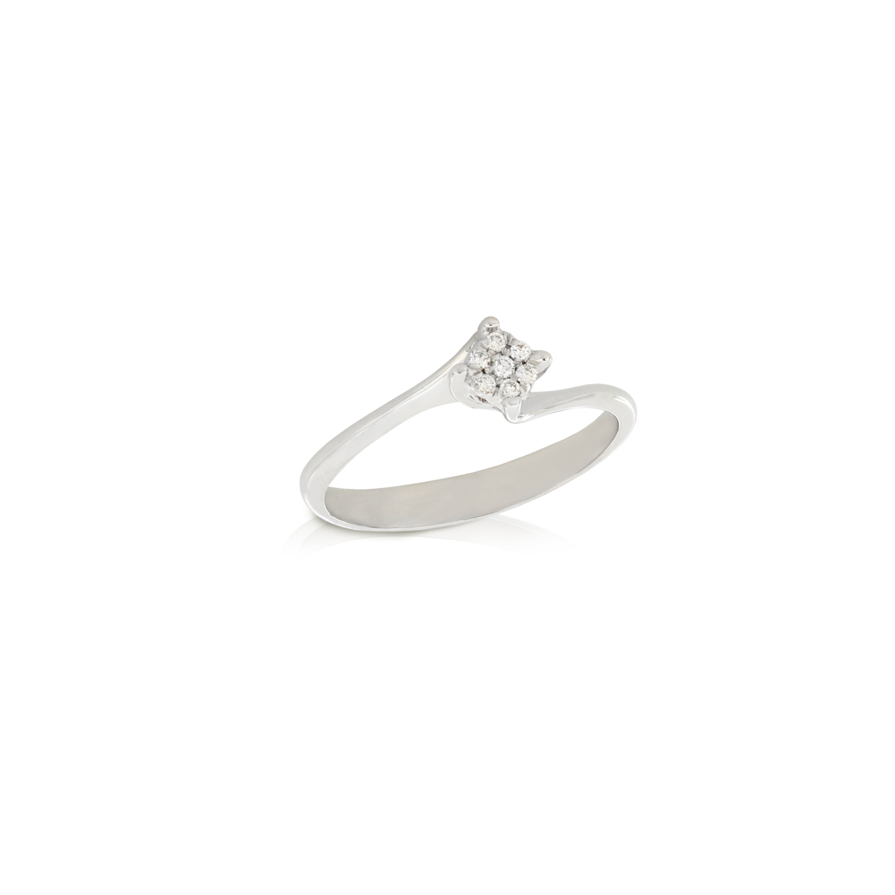 Magic ring with brilliants - GDAN00012