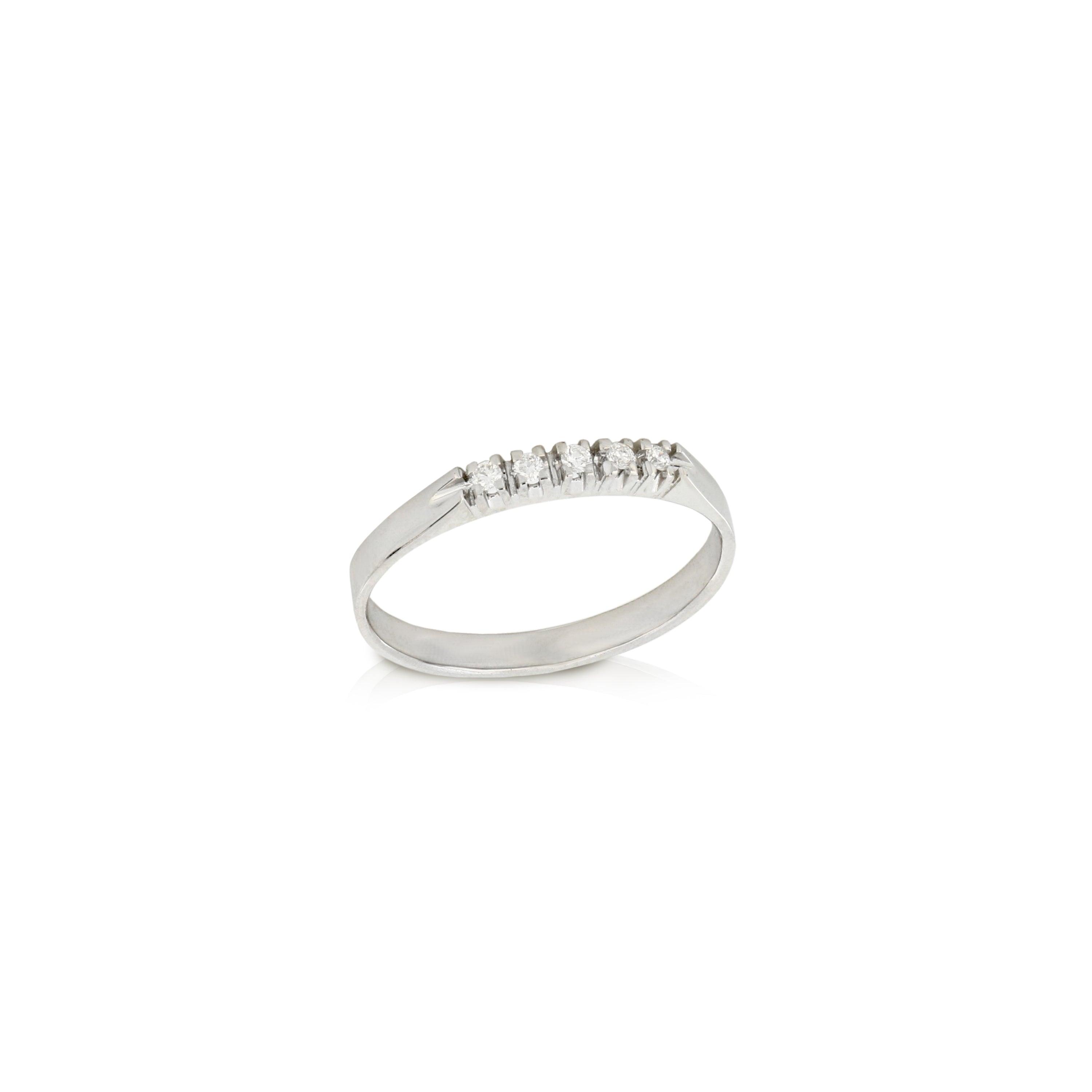 Half eternity ring with brilliants - GDAN00020