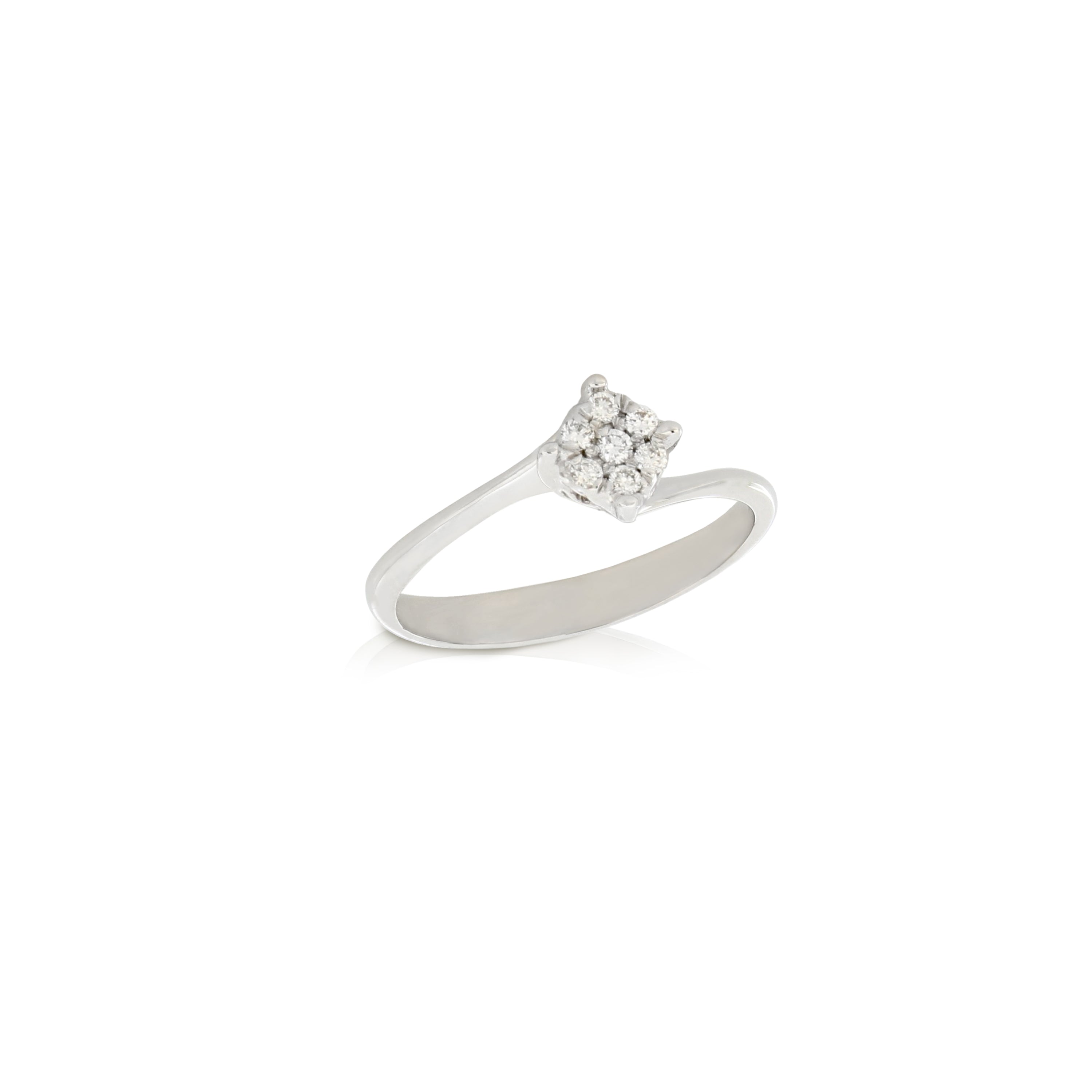 Magic ring with brilliants - GDAN00031