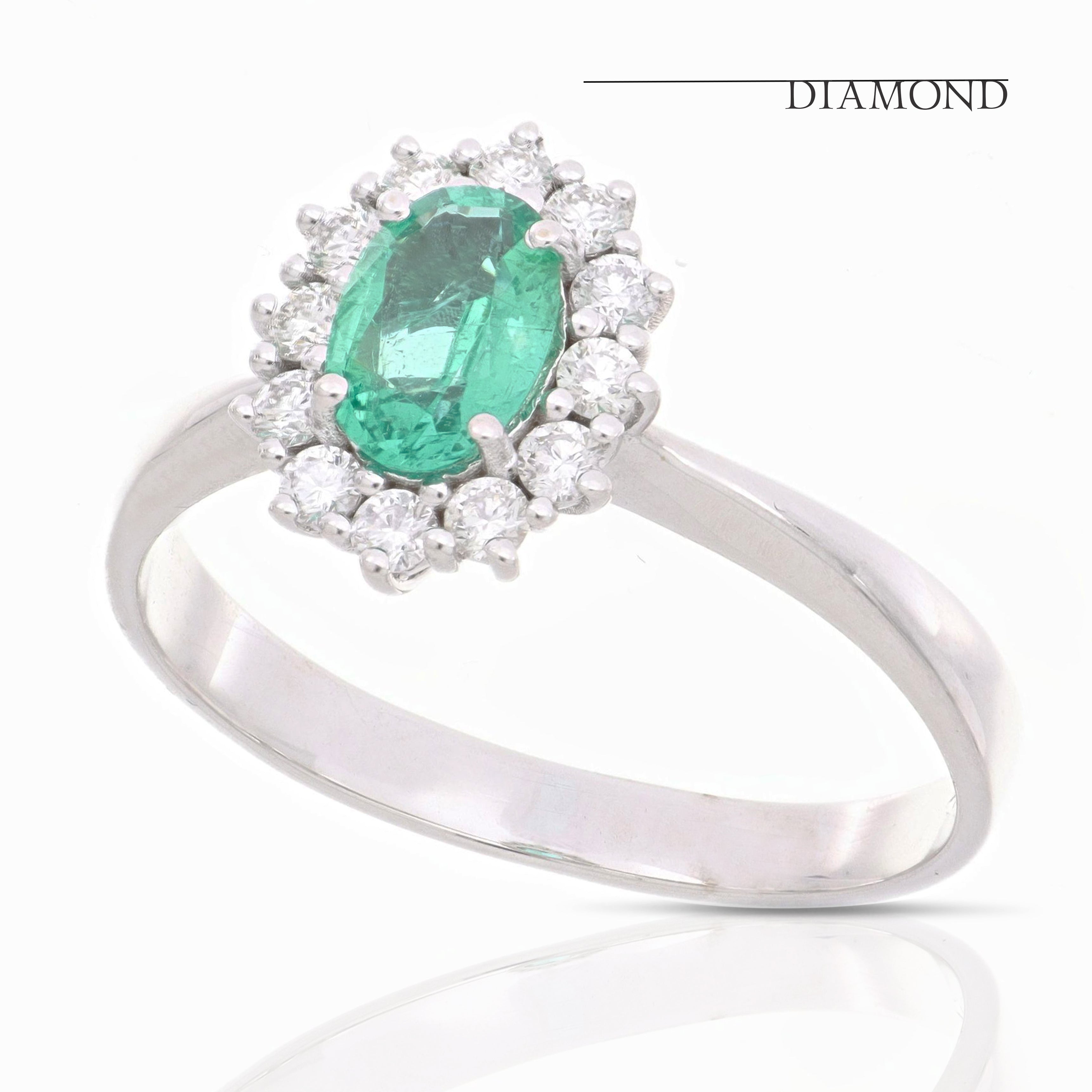 Natural emerald ring - GTDAN00001