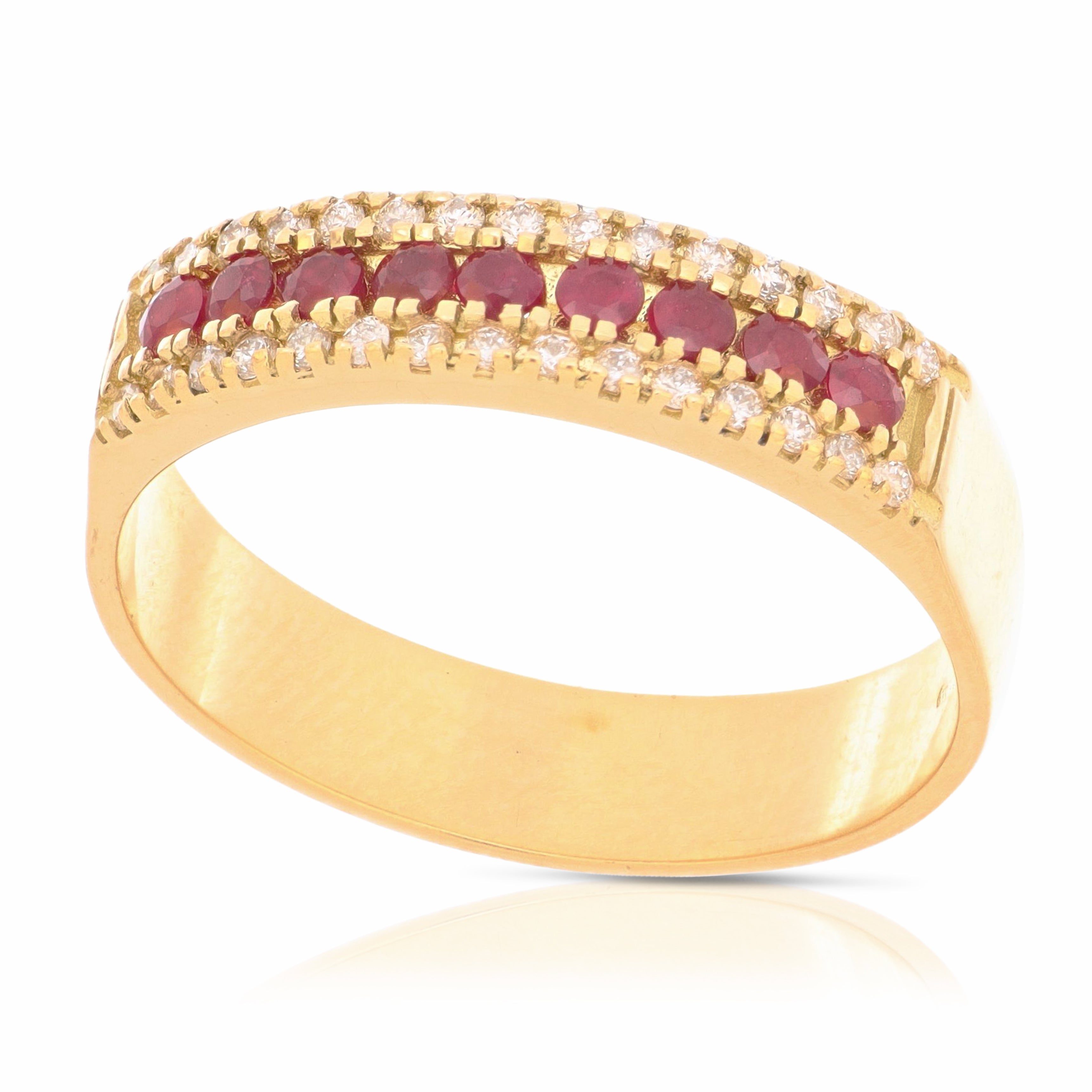Natural ruby ring - GTDAN00007